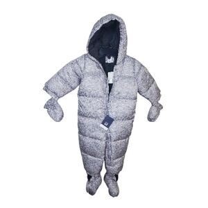 Baby Gap Puffer Snowsuit Fleece Water Resistant Warm Kidcore